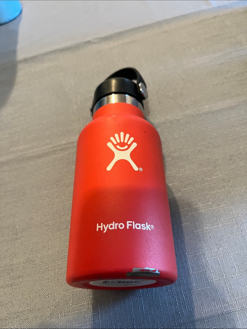 Hydro Flask Red Wide-Mouth Water Bottle with Flex Cap